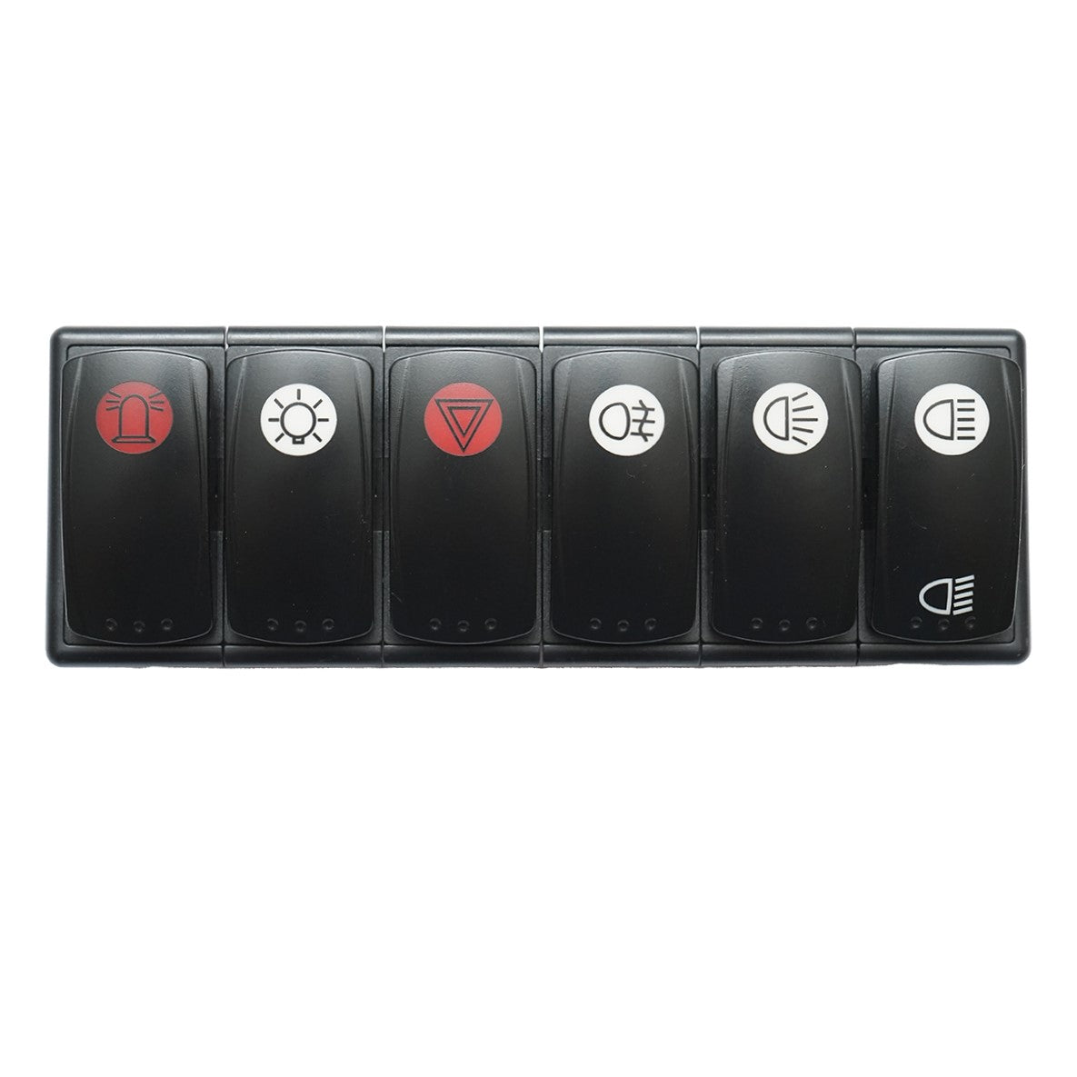 Control panel, 7-button universal switch